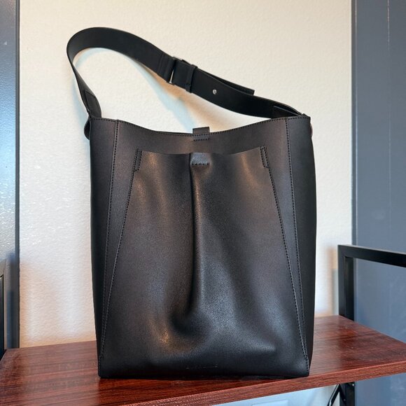 Everlane The Italian Leather Studio Bag, Black - Picture 4 of 5